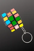 Zeka Küpü Sihirli Rubik Küp Anahtarlık - 7