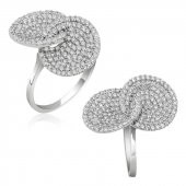 Gümüş Zirkon Taşlı Bayan Yüzük  SL3936 thumbnail 1