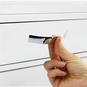 Kemer Mobilya Mutfak Dolabı Çekmece Dolap Kulpları Düz Metal Kulp Kulbu Kulpu (96 MM-9.6 CM) Krom thumbnail 4