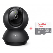 TP-Link Tapo C211 2K 3MP Yatay ve Dikey Ev Güvenliği Wi-Fi Kamerası + 64GB SanDisk Ultra Bellek thumbnail 1