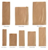 Kraft Baget Ekmek Fırın Kese Kağıdı - Orta boy - 15 x 33 Cm. - 0.63 Kg. - Paket thumbnail 5