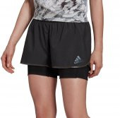 Adidas H31150 Adizero 2IN1 Kadın Spor Şort - 1