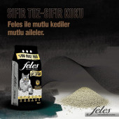 Feles Kedi Kumu 10 Lt-%100 Tozsuz - 1
