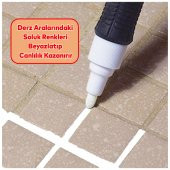 Plus Proline Derz Dolgu 380 Gr Beyaz Kuruyan Su Bazlı Kokusuz Kalıcı Derz Kalemi Beyaz (2Li SET) thumbnail 4