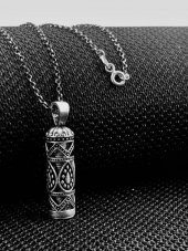 Cevşeni Kebir Dualı 925 Ayar Gümüş Kadın Kolye thumbnail 2