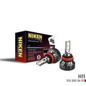 NİKEN PRO LED XENON BEYAZ FAR AMPÜLÜ ZENON  H1 H3 H4 H6 H10 H11 HB3 905 HB4 9006 - 1