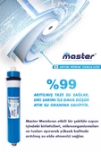 Createc 10 Aşamalı Master Mebmranlı Su Arıtma Cihazı Filtresi thumbnail 4