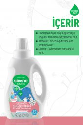 Siveno %100 Doğal Bebek Çamaşır Sabunu Kendinden Yumuşatıcılı Bitkisel Deterjan Konsantre Vegan 750 ml - 2