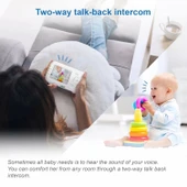VTech Video Bebek Monitörü - Otomatik Gece Görüşü, - 2.8 Inc Ekran - 4