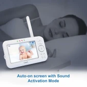 VTech VM5463-2 Video Bebek Monitörü 720p 5 Inc LCD Ekran, 2 Kameralı - 4