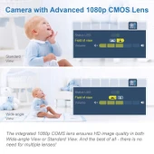 VTech VM928HD Pil Destekli Bebek Monitörü - 15 Saat Video Yayını - 5 Inc - 4