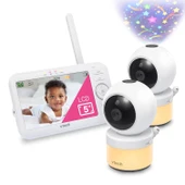 VTech VM5463-2 Video Bebek Monitörü 720p 5 Inc LCD Ekran, 2 Kameralı - 1