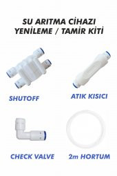 Su Arıtma Cihazı Yenileme Tamir Kiti Shutoff Chekvalf Atık Kısıcı - 1