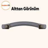 Elif Mobilya Mutfak Dolabı Çekmece Dolap Kapak Kulpu Düz Metal Kulp Kulbu Kulpu 128 Mm Krom thumbnail 3