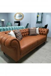 Titiz Klasik Chaster Üçlü Koltuk thumbnail 3