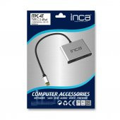 INCA ITPC-4T TYPE-C HUB 4HDMI 4K30Hz+USB2.0,PD - 5