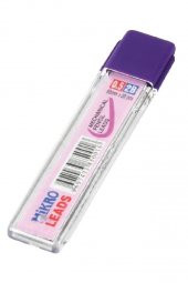 Kalem Ucu 2B 0,5 mm 1 Adet Mekanik Uçlu Otomatik Kurşun Kalem Ucu 2B 60mm x 0,5mm Siyah Uç Kısa - 1