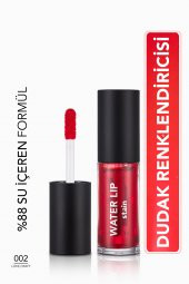 Flormar Kalıcı Mat Dudak Tint'i (Kırmızı) - Water Lip Stain - 002 Love Craft - 1