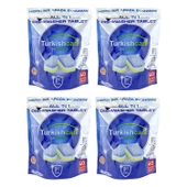 Turkishcare Hepsi 1 Arada 40 lı Bulaşık Makinası Tableti x 4 Paket (160 Tablet) - 1