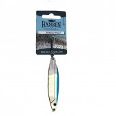 Hansen Pilgrim 7.8cm 14gr Silver/blue Lüfer-levrek Kaşık - 1