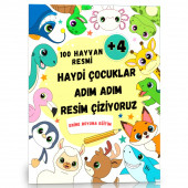 Haydi Çocuklar Adım Adım Resim Çizelim (100 Hayvan Çizimi) - 1