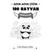 Haydi Çocuklar Adım Adım Resim Çizelim (100 Hayvan Çizimi) - 2