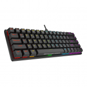 BSG Culture E-Sports Spectre Mekanik Oyuncu Klavyesi - 68 Tuşlu Red Switch RGB Hotswap Türkçe Q TKL - 1