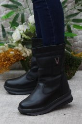 Mehmet Mete 850 Anatomik İçi Polar Kaymaz Taban Kız Çocuk Bot thumbnail 5