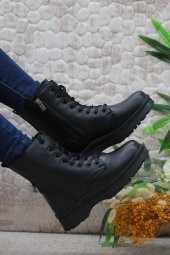 Mehmet Mete 7660 Anatomik İçi Polar Kaymaz Taban Kız Çocuk Bot thumbnail 1