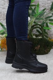 Mehmet Mete 7660 Anatomik İçi Polar Kaymaz Taban Kız Çocuk Bot thumbnail 4