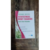 İSTATİSTİKSEL DENEY TASARIMI BİRDAL ŞENOĞLU - ŞÜKRÜ ACITAŞ - 1