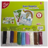 Bu-Bu Kum Boyama Seti Poşetli BUBU-KB0006 - 1