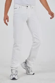Murratto Erkek Baggy Style Beyaz 5 Cep Kot Pantolon - 1