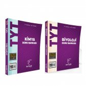 Karekök Yayınları TYT Kimya ve Biyoloji Soru Bankası Seti 2 Kitap - 1