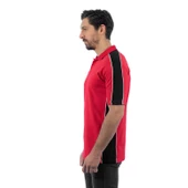 Şensel, Polo Yaka Tişört, Kırmızı-Siyah -136E2379- Tshirt - 3