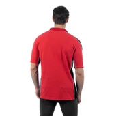 Şensel, Polo Yaka Tişört, Kırmızı-Siyah -136E2379- Tshirt - 2