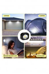 Panther PT-1114 Dolap İçi Lamba Kare Siyah - COB LED - 3