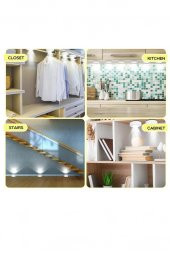 Panther PT-1114 Dolap İçi Lamba Kare Siyah - COB LED - 6