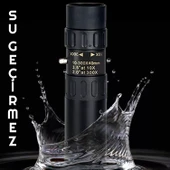 TriLine 10-300x40mm Zoom Monoküler Teleskop Taşınabilir Su Geçirmez Dürbün thumbnail 5