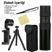 TriLine 10-300x40mm Zoom Monoküler Teleskop Taşınabilir Su Geçirmez Dürbün - 8