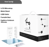 TriLine 1000X Dijital 1080P 4.3 inç LCD Ekranlı USB HD Mikroskop thumbnail 7