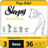 Sleepy Extra Mega Ped Gece 36lı - 1