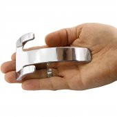 Apex Metal Portmanto Askı Vestiyer Duvar Dolap Elbise Askısı Krom Mobilya Kapı Askılığı Aparatı - 4