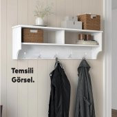 Apex Metal Portmanto Askı Vestiyer Duvar Dolap Elbise Askısı Krom Mobilya Kapı Askılığı Aparatı - 6