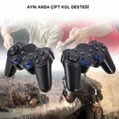TriLine 2.4Ghz Android Telefon Kablosuz Oyun Kolu Gamepad PC TV Box PS3 - 8