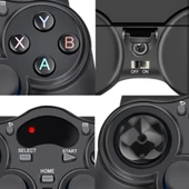 TriLine 2.4Ghz Android Telefon Kablosuz Oyun Kolu Gamepad PC TV Box PS3 thumbnail 6