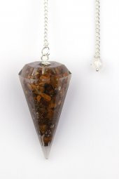 Kaplan Gözü Doğal Taş Pandül - 1