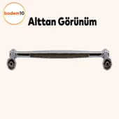 Sütun Mobilya Mutfak Dolabı Çekmece Dolap Kapak Kulpu Düz Metal Kulp Kulbu Kulpu 224 Mm Krom - 3