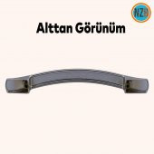 Mobilya Banyo Mutfak Dolabı Çekmece Dolap Kapak Kulpu Düz Metal Kulp Kulbu Kulpu 128 mm Krom - 5