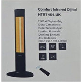 Dysis Htr-7404 Dikey 2000 W Infrared Uzaktan Kumandalı Isıtıcı HTR 7404UK - 2